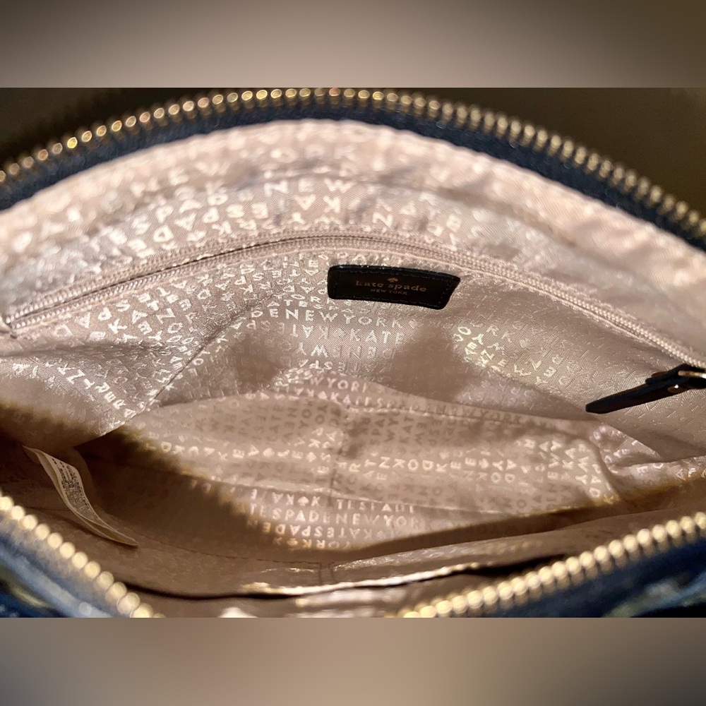 Kate Spade β οΈ New York Patent Leather Leopard Print Crossbody Bag πππ€π€π©Άπ€β¨ - Picture 7 of 9
